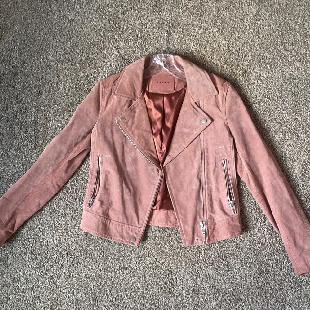 Mauve pink XS Blank NYC jacket purchased at Nordstrom